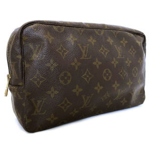 Louis Vuitton True Pouch Large LV Bag Shoulder Monogram Toilet